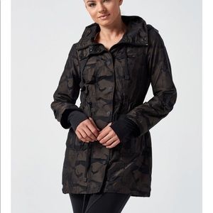 Blanc Noir Camo Anorak Jacket
